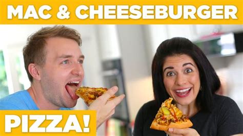 Mac And Cheeseburger Pizza Welcome To Eat The Pizza 1 Pizza Flavors Cheeseburger Yummy
