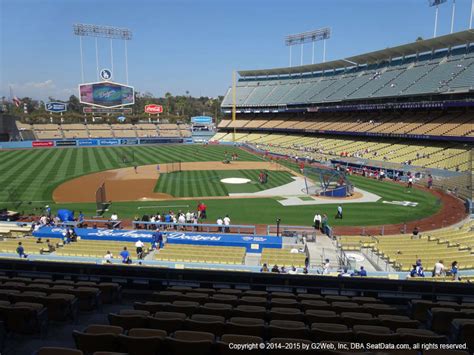 Los Angeles Dodgers Seating Best Seats At Dodger Stadium