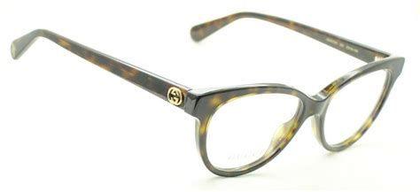 gucci gg 0373o 002 52mm eyewear frames glasses rx optical eyeglasses new italy ggv eyewear