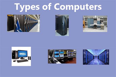 6 Types Of Computers And Their Purposes