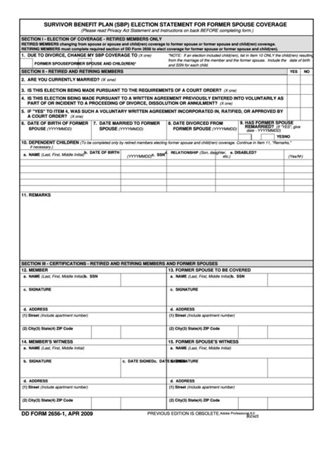 Printable Dd Form 2656
