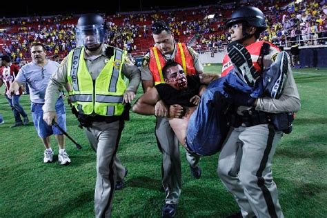 Soccer Fans Get Violent In Clashes At Sam Boyd Stadium Las Vegas