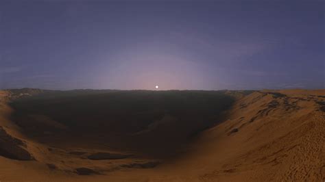 Mars Curiosity Sunrise