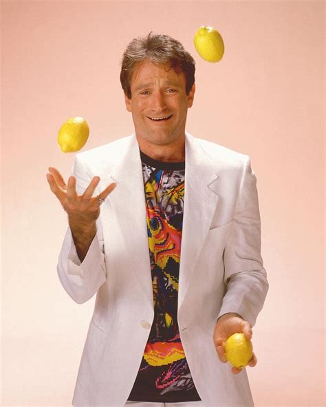 Robin Williams Portrait Session 6 By Harry Langdon