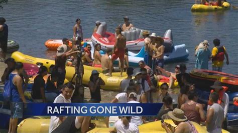 Rafting Gone Wild Event Draws Large Crowds To American River