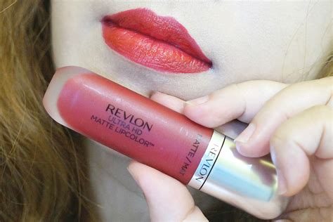 Revlon Ultra Hd Matte Lip Color In 660 Hd Romance Review Photos Swatches Jello Beans