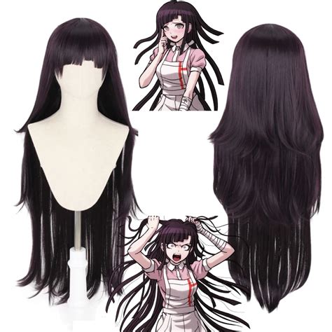 Tsumiki Mikan Wig Danganronpa Cosplay Wig Synthetic Heat Resistant