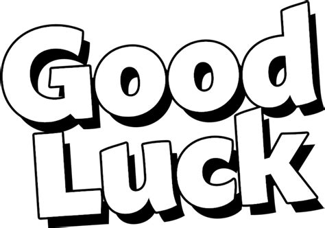 Best Of Luck Png Transparent Background Images