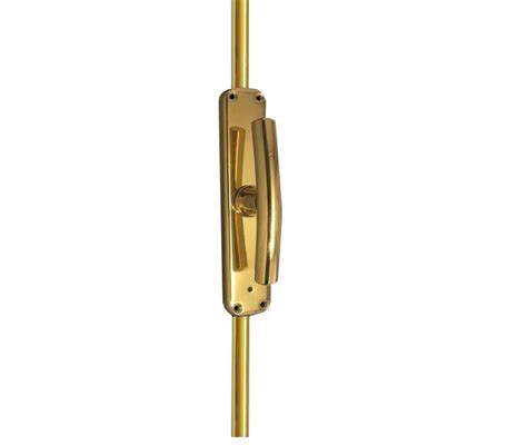 Espagnolette Bolt Locking Curved T Bar 3000mm From Ironmongery