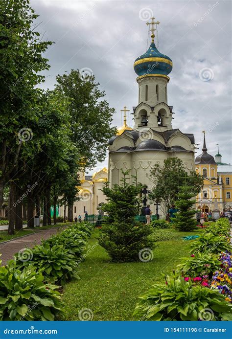 The Famous Holy Trinity St Sergius Lavra Sergiev Posad Russia
