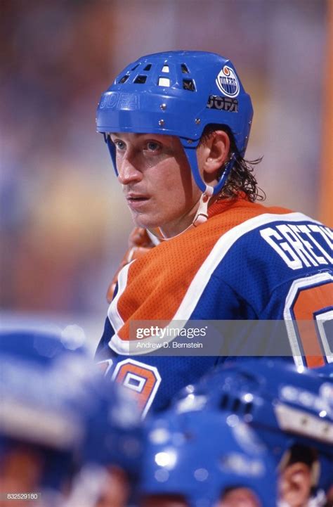 Wayne Gretzky Of The Edmonton Oilers On December 16 1987 At The