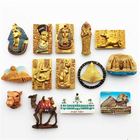 Egypt Country Fridge Magnets Creative Culture Tourism Crafts Souvenir