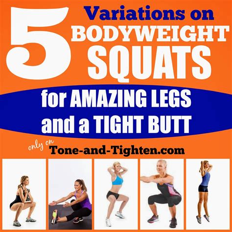 5 Squat Variations You Need To Be Doing For Toned And Shapely Legs And Butt