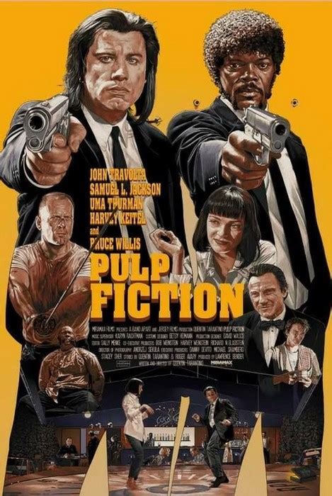 دانلود فیلم Pulp Fiction 1994 داستان عامه پسند با زیرنویس فارسی چسبیده