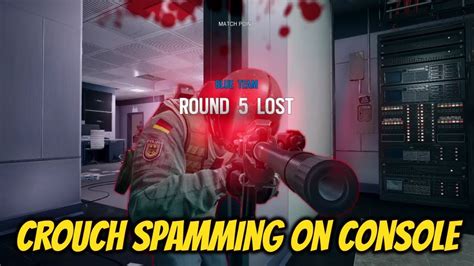 Crouch Spamming Is Too Unfair On Console Rainbow Six Siege Youtube