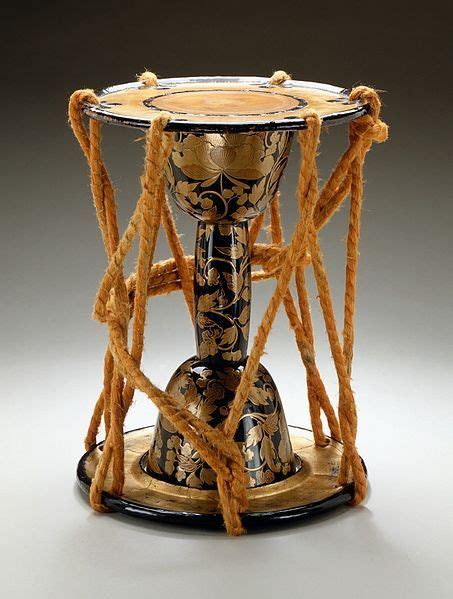 The Kotsuzumi Is A Small Hourglass Shaped Drum And Is One Of The Instruments Played By The