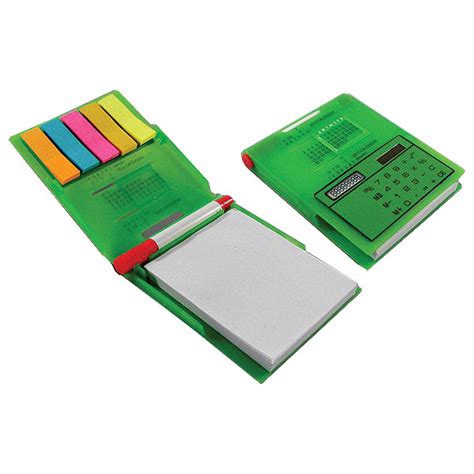 Memo Pad With Calendar And Calculator 000 Gni Solutions For