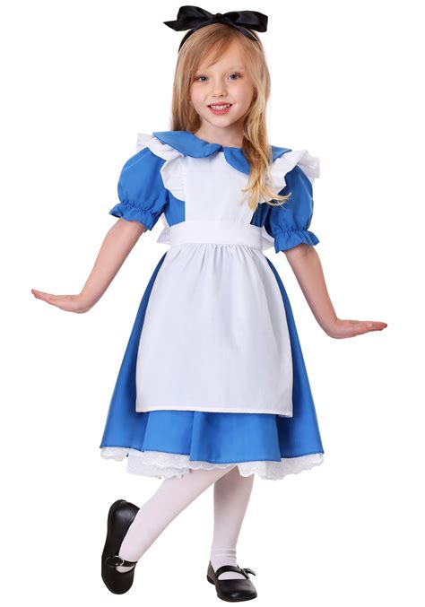 Toddler Girls Alice Costume Deluxe Exclusive Made By Us