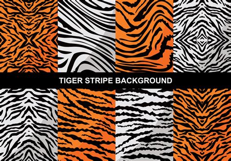 Tiger Stripe Background Vector Art At Vecteezy