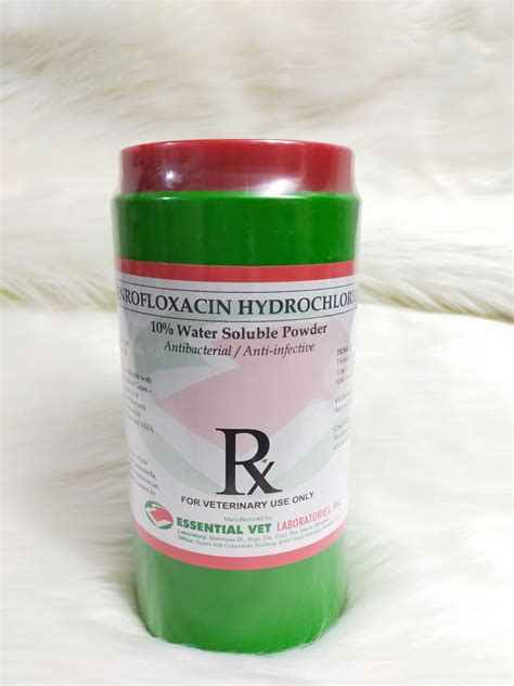 Enrofloxacin 10 1 Kilogram Water Soluble Powder Lazada Ph