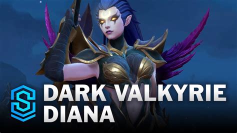 Dark Valkyrie Diana Wild Rift Skin Spotlight Youtube