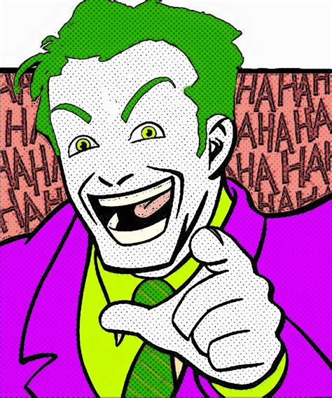 The Joker Comic Print Pop Art By Thegreatdevin On Deviantart
