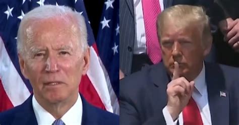 Biden Tells Trump Its Time For Him To Step Out Of His Own Bunker And