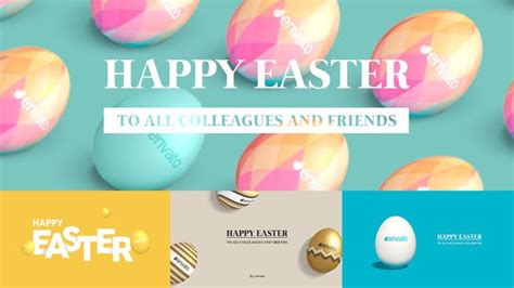 Easter Greetings Pack 4 in 1 – Horizontal & Vertical[Videohive][After