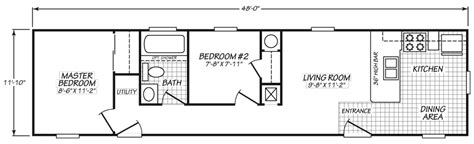 Https://techalive.net/home Design/12x48 Mobile Home Floor Plans