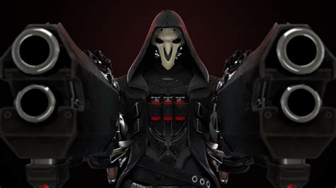 3d Overwatch Reaper Wallpaper Render 3d And Programming Cameron Leger