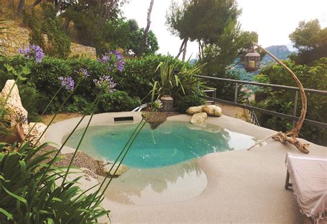 Check spelling or type a new query. Private backyard Biodesign beach entry pool | Piscine ...