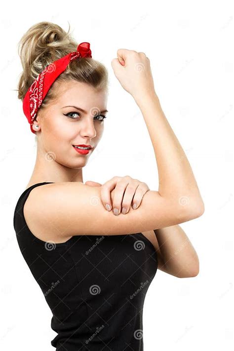 Classic Pin Up Woman Stock Photo Image Of Attractive 23763722