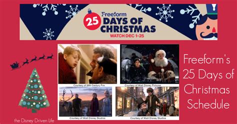 Freeforms ‘25 Days Of Christmas Returns The Disney Driven Life