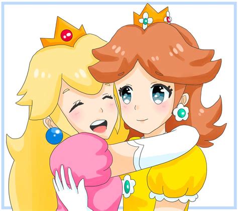 Peach And Daisy Bffs By Peachyemily On Deviantart Peach Awesome