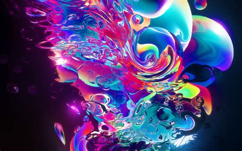 También hay opciones abstractas y de concepto espiritual, para aquellos que buscan una imagen 3d para descargar que represente a la divinidad humana que existe en cada uno. Liquido de color abstracto Fondo de pantalla 4k Ultra HD ...