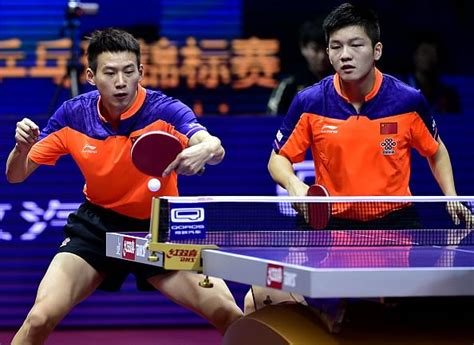 All Chinese Mens Doubles Final At The World Table Tennis Championships