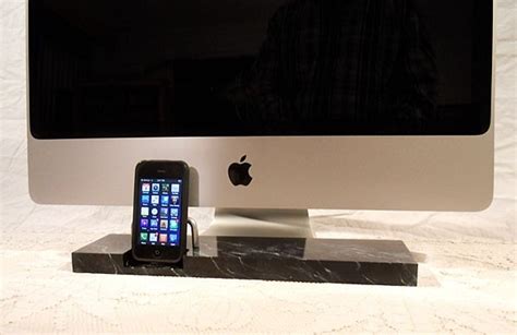 Iphone Ipod Dock Charger And Sync Station Marble