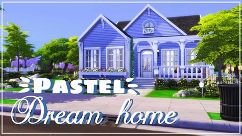 Sims 4 Pastel House
