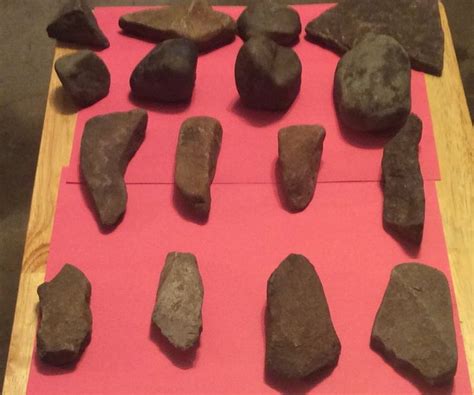 Lot Of 12 Prehistoric Indian Scrappers Manos And Points Etsy