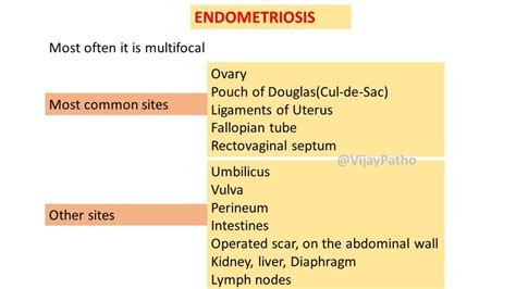 Endometriosis Pathology Made Simple