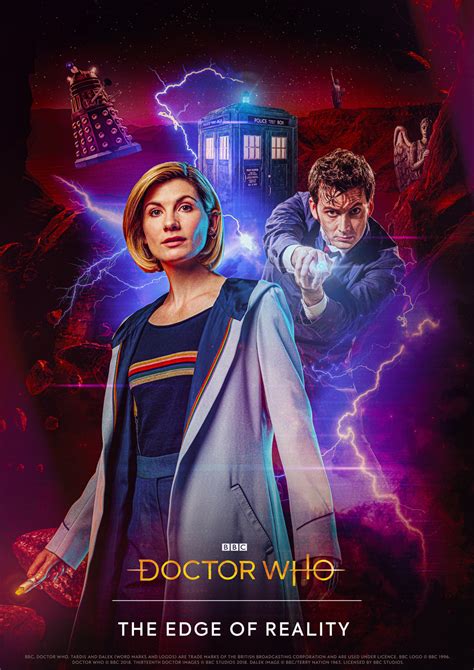 Poster Design For The New Doctor Who Game The Edge Of Reality Coming