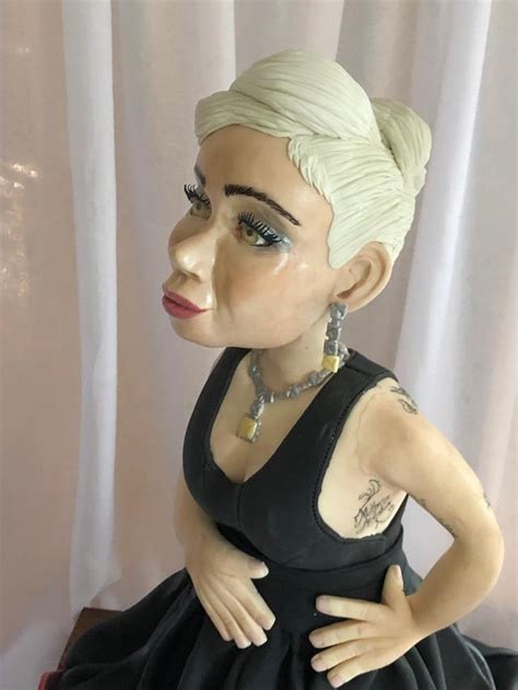 Lady Gaga Cake By Cakeland By Anita Venczel Cakesdecor