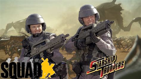 Squad Starship Troopers Mod Wrip Part Ii Youtube