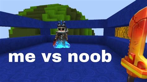 Me Vs All Noob Plyear Blockman Go Bed War Youtube