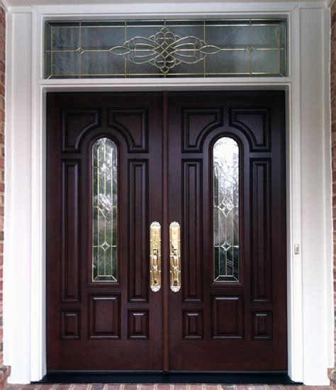 More natural light even with a solid panel entry door for maximum privacy, transoms can let light pour into your home. Provia Signet Fiberglass French Entry door with Sidelights ...