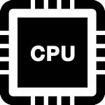 Cpu Icon Computer Svg Icons Processor Iconmonstr