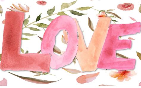 Love In Watercolors Free Stock Photo Public Domain Pictures