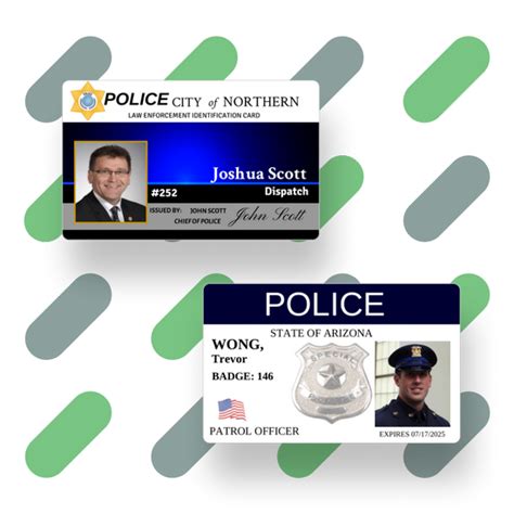 Police Id Card Templates And Badge Maker Idcreator