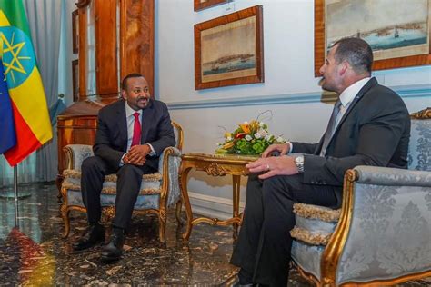 “my Gratitude To The Prime Minister Of Malta  Embassy Of Ethiopia