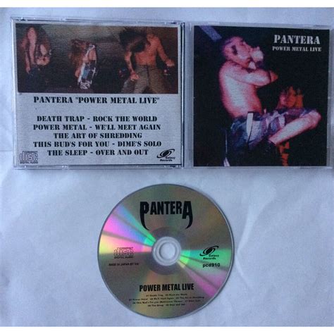 Power Metal Live By Pantera Cd With Galaxysounds Ref1511039090